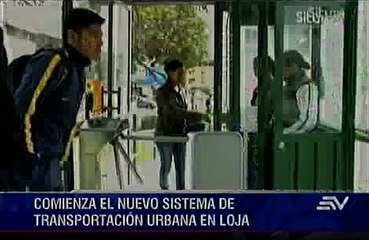 Transporte urbano en Loja comienza funcionar con dinero electrónico