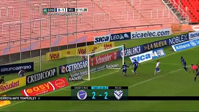 Todos los goles. Fecha 9. Torneo Primera División 2015. Fútbol Para Todos