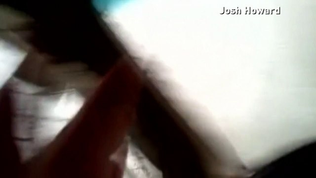 Man gets trapped in crushed van during hailstorm