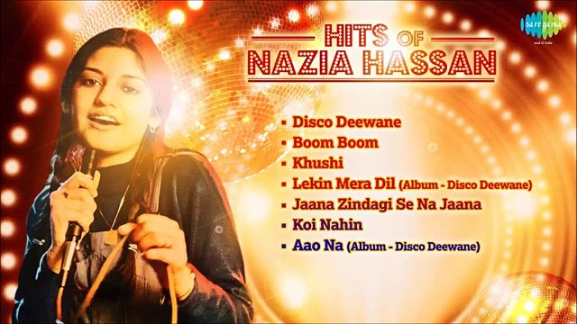 Best Of Nazia Hassan Songs Disco Deewane Hits Of Nazia Hassan