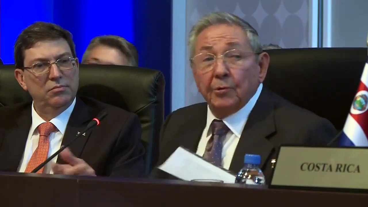 Raúl Castro: "Pido disculpas a Barack Obama"