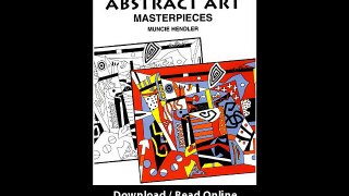 Download Color Your Own Abstract Art Masterpieces Dover Art Coloring Book By Mu