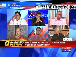 The Newshour Debate: Teesta fight reaches Centre