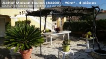 A vendre - Maison - Toulon (83200) - 4 pièces - 90m²