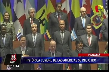 Panamá: histórica Cumbre de las Américas se inauguró este viernes
