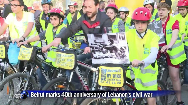 Lebanon marks civil war 40th anniversary