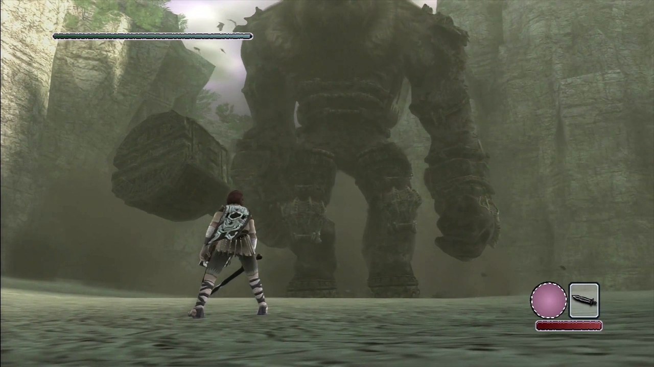 Shadow of the Colossus Valus Boss Fight #1 on PS3