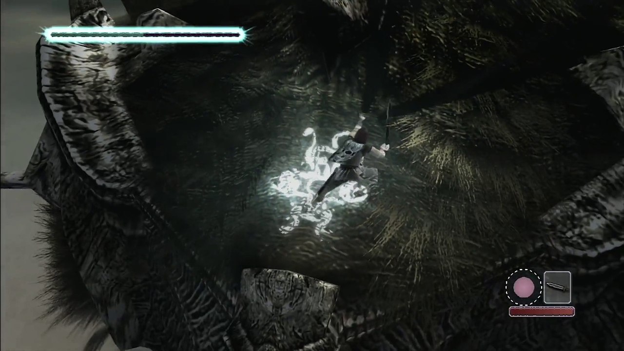 Shadow of the Colossus Quadratus Boss Fight #2 on PS3