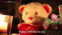 Funny Happy Birthday Song - Cute Teddy Sings Very Funny Song