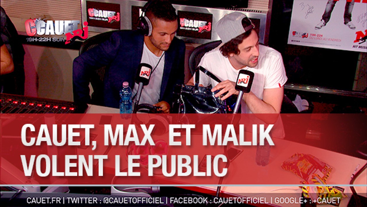 Cauet, Max Boublil et Malik Bentalha volent le public - C'Cauet sur NRJ