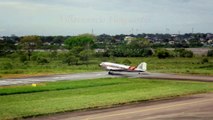 Douglas DC-3 Dakota piston props in commercial operation, Villavicencio, Colombia [AirClips]