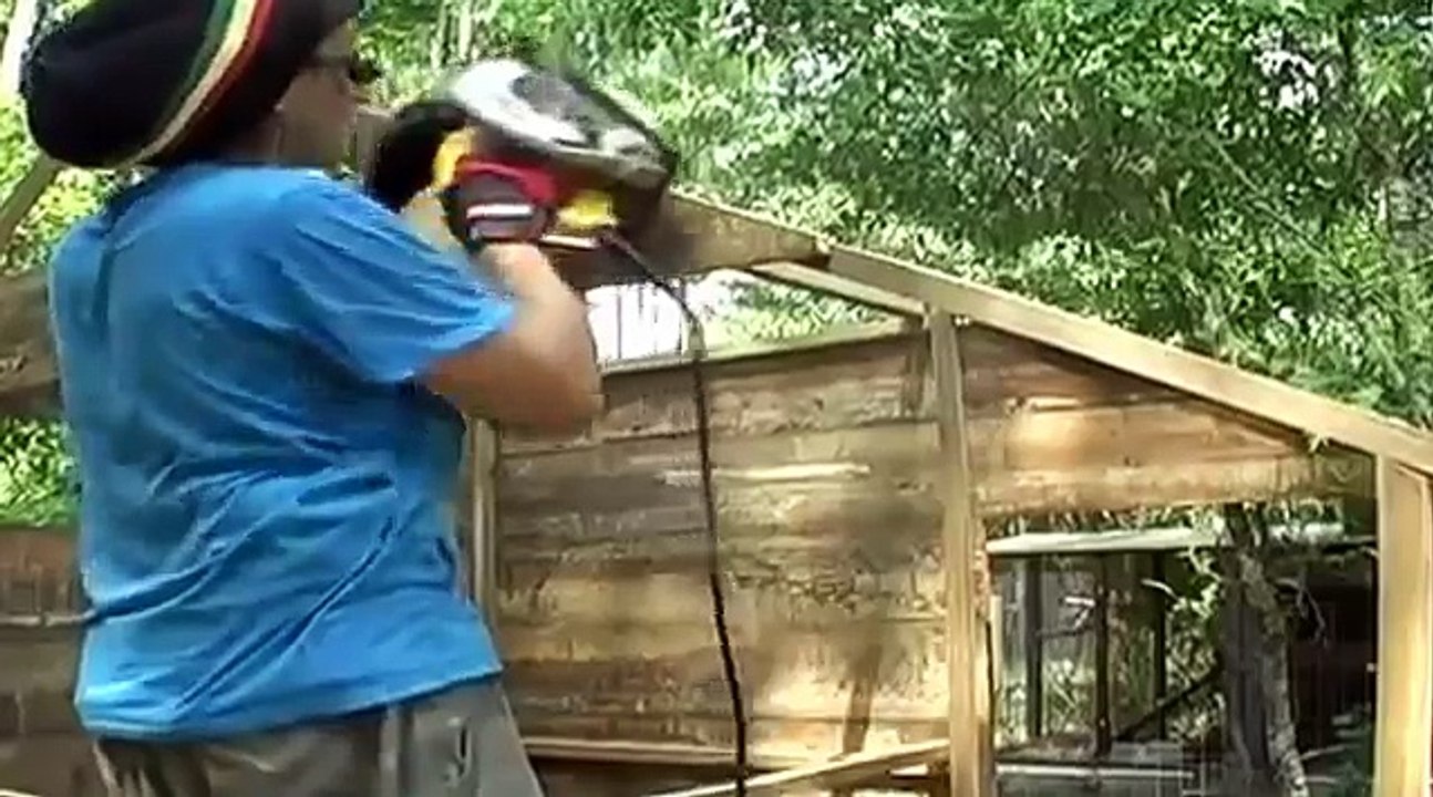 كيف صنع بيت (دجاج-حمام-بط...) how to building cage