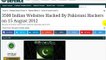 Indian Websites Hacked By Pakistani Hackers
