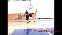 Dre Baldwin: 1-On-1 Game Clip #40 | Reaching For Steals Will Cost You | Post Defense Scoring Tips