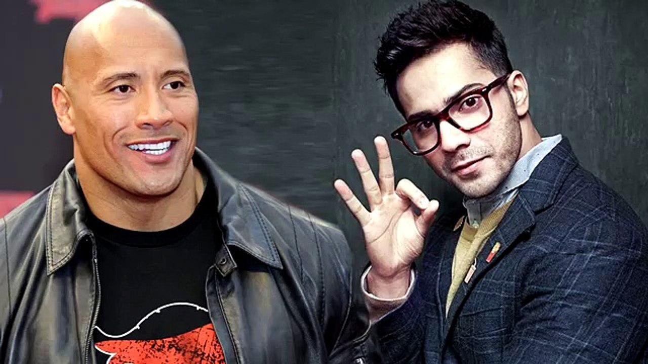 Dwayne Johnson WISHES Varun Dhawan Happy Birthday
