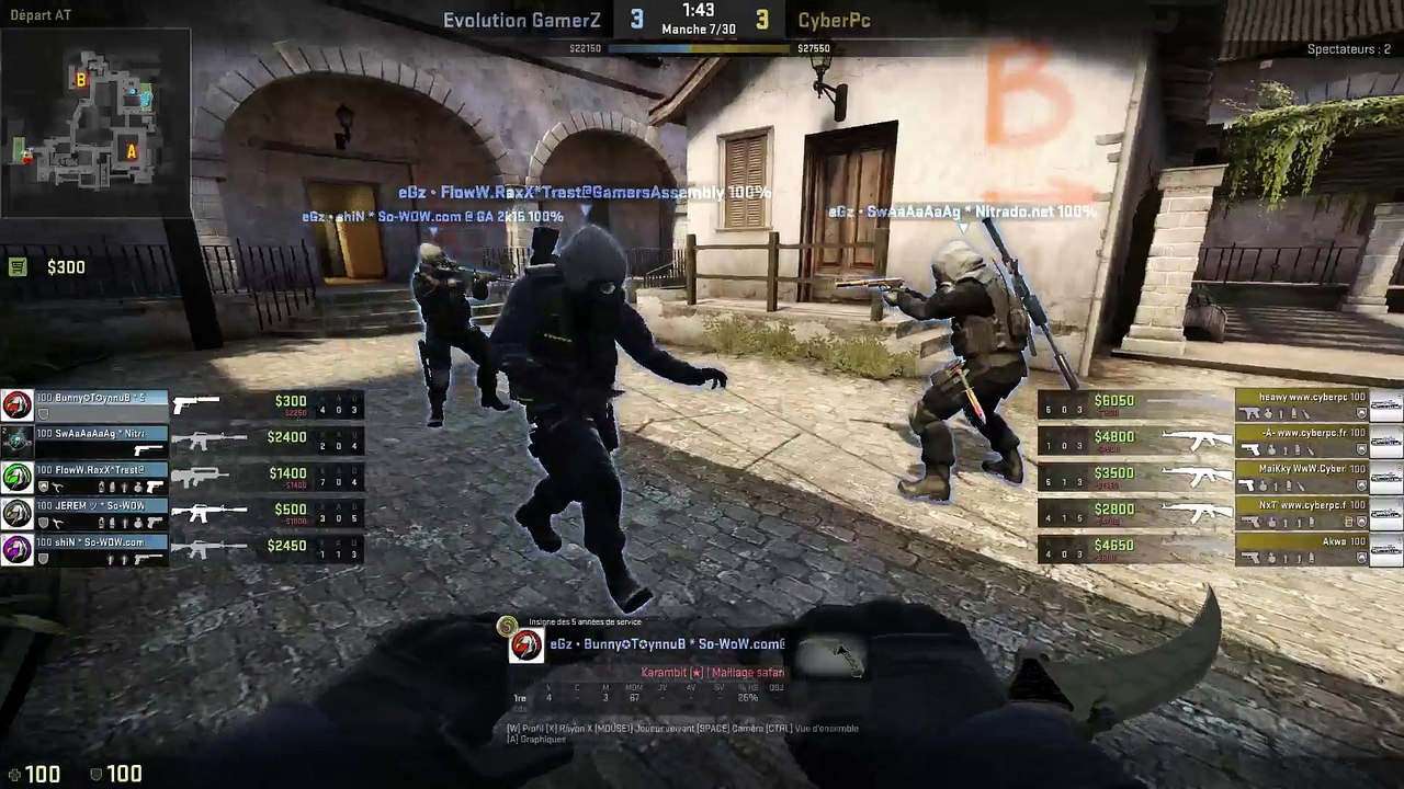 [Gamers assembly 2015] Grande Finale - Cyberpc vs Evolution Gamerz