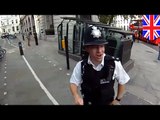 Policía en el Reino Unido pide disculpas y se comporta como todo un caballero al cometer un error
