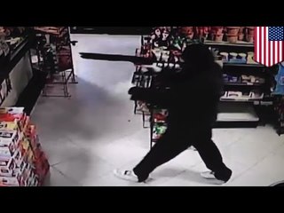Ladrón armado es herido fatalmente por el hijo de un empleado al intentar robar una tienda