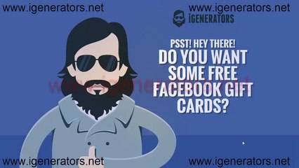 Code Facebook Generator 2015 Carte-cadeau en ligne! - Il suffit d'utiliser!