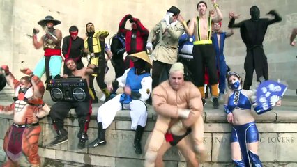 Mortal Kombat VS Street Fighter: EPIC DANCE BATTLE!!