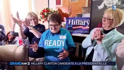 Hillary Clinton : "Les Américains ont besoin d'une championne, je veux être cette championne"
