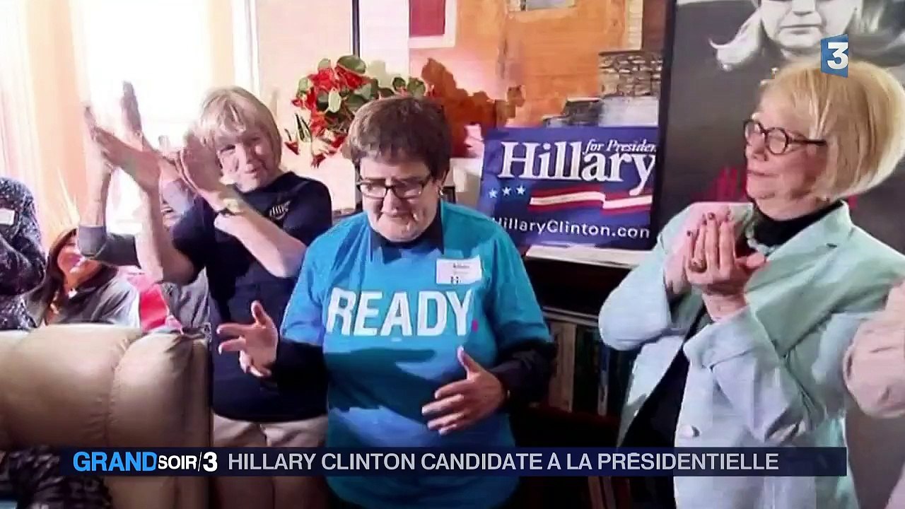 Hillary Clinton : "Les Américains ont besoin d'une championne, je veux être cette championne"