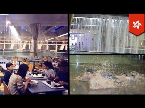 Mal clima deja un comercial en Hong Kong con daños severos