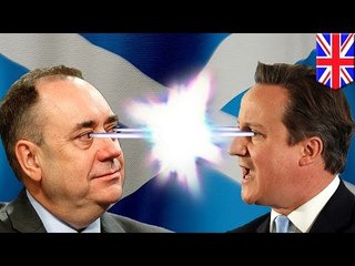 Alocuciones de ultimo minuto a horas de la votación del referendo de independencia en Escocia