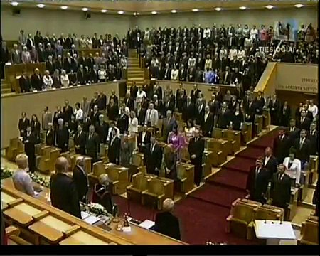 Prezidente Dalia Grybauskaite prisiekia tautai