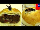 Comidas exóticas: Pasteles rellenos de larvas de avispa para celebrar el Festival de Otoño en Taiwán