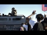 Manifestaciones por un crimen racial a manos de la policía en Missouri se salen de control