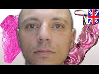 Ladrón con una extraña obsesión es descubierto por la policía usando la ropa interior de su victima