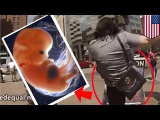 Mujer ataca a activistas en contra del aborto, madre de la agresora alega que ella sufre de autismo