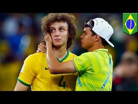 Alemania derrota 7-1 a Brasil, aficionados lloran sin consuelo en las calles