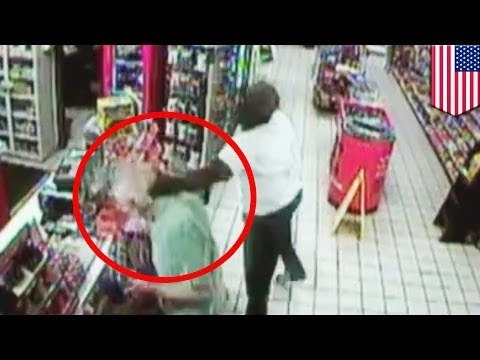 Cobarde golpea a veterano de guerra de 77 años por supuestamente saltarle la línea para pagar