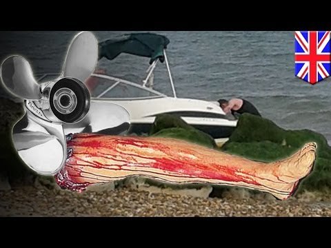 Hombres británicos usan una lancha a motor para asesinar a un hombre, desmembrando a la victima