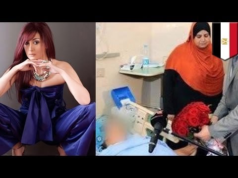 Actriz egipcia llama a victima de violación suertuda luego de visita del presidente