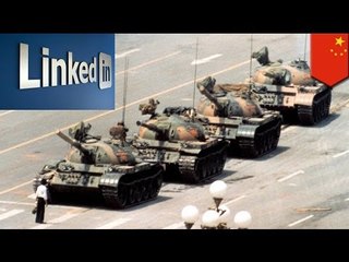 LinkedIn censura mensajes sobre la masacre de Tiananmen del 04 de junio de 1989