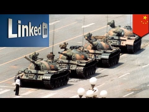 LinkedIn censura mensajes sobre la masacre de Tiananmen del 04 de junio de 1989