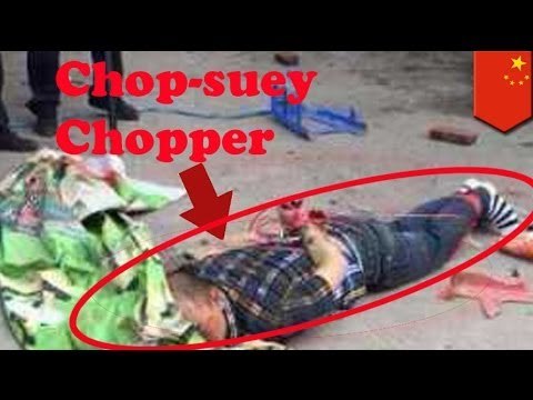 Chino asesina a propietario de restaurante con cuchillo para carnicero por desacuerdo en un pedido