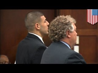 Ex jugador de la NFL Aaron Hernandez acusado de asesinar a sujeto que derramo su bebida en un bar