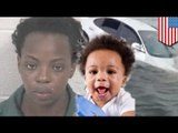 Valientes jóvenes rescatan a bebe cuando su madre ebria termino con su auto en un lago