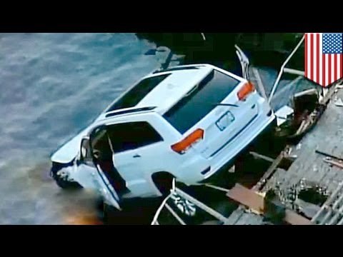 Insólito accidente: Mujer atropella a toda la familia al interior de su casa matando a su esposo