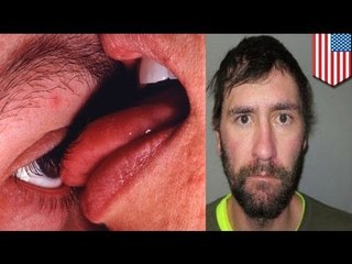 Lame ojo de policia durante el arresto