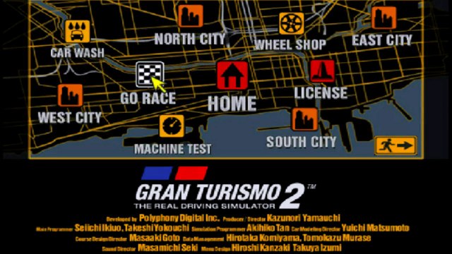 GRAN TURISMO 2 EAST CITY SOUNDTRACK THEME SONG FOR PLAYSTATION 1 PS1