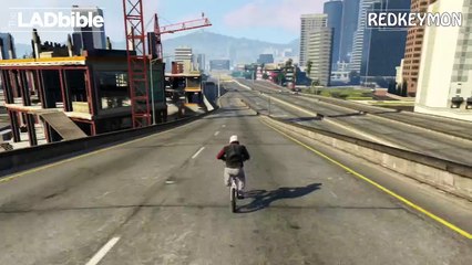GTA 5: Ce mec est un EXPERT en BMX ! Regardez !