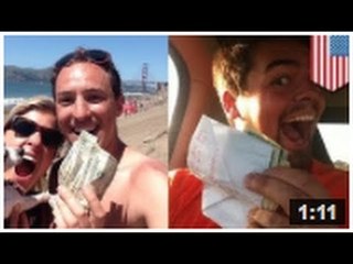 Un millionnaire anonyme s'ennuie tellement qu'il décide de donner de l'argent gratuitement