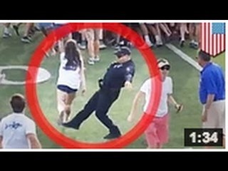 Une équipe de foot féminine gagne mais ne peut pas célébrer sans qu'un agent les agressent