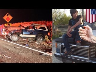 Teenagers, nabangga dahil sinidihan ang buhok sa kili-kili ng driver ng kotse!