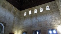 Arabesques, Alhambra, Granada, Andalusia, Spain, Europe